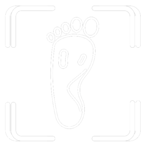 Feet footprint 1 white 300x300