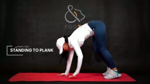 standing to plank